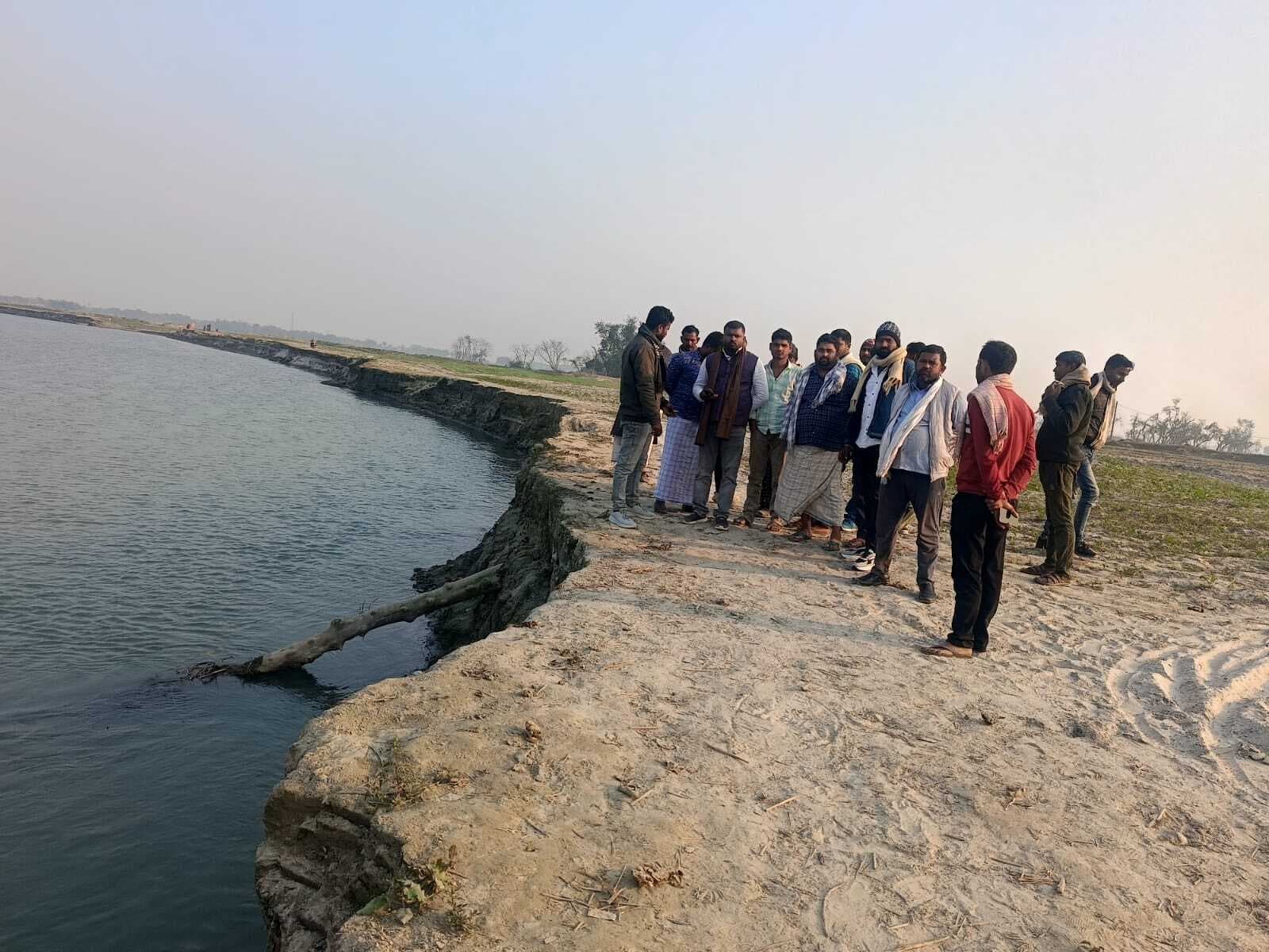 कोसी कटाव से नवहट्टा के कई गांव प्रभावित, सांसद के निर्देश पर शीघ्र कार्य के संकेत