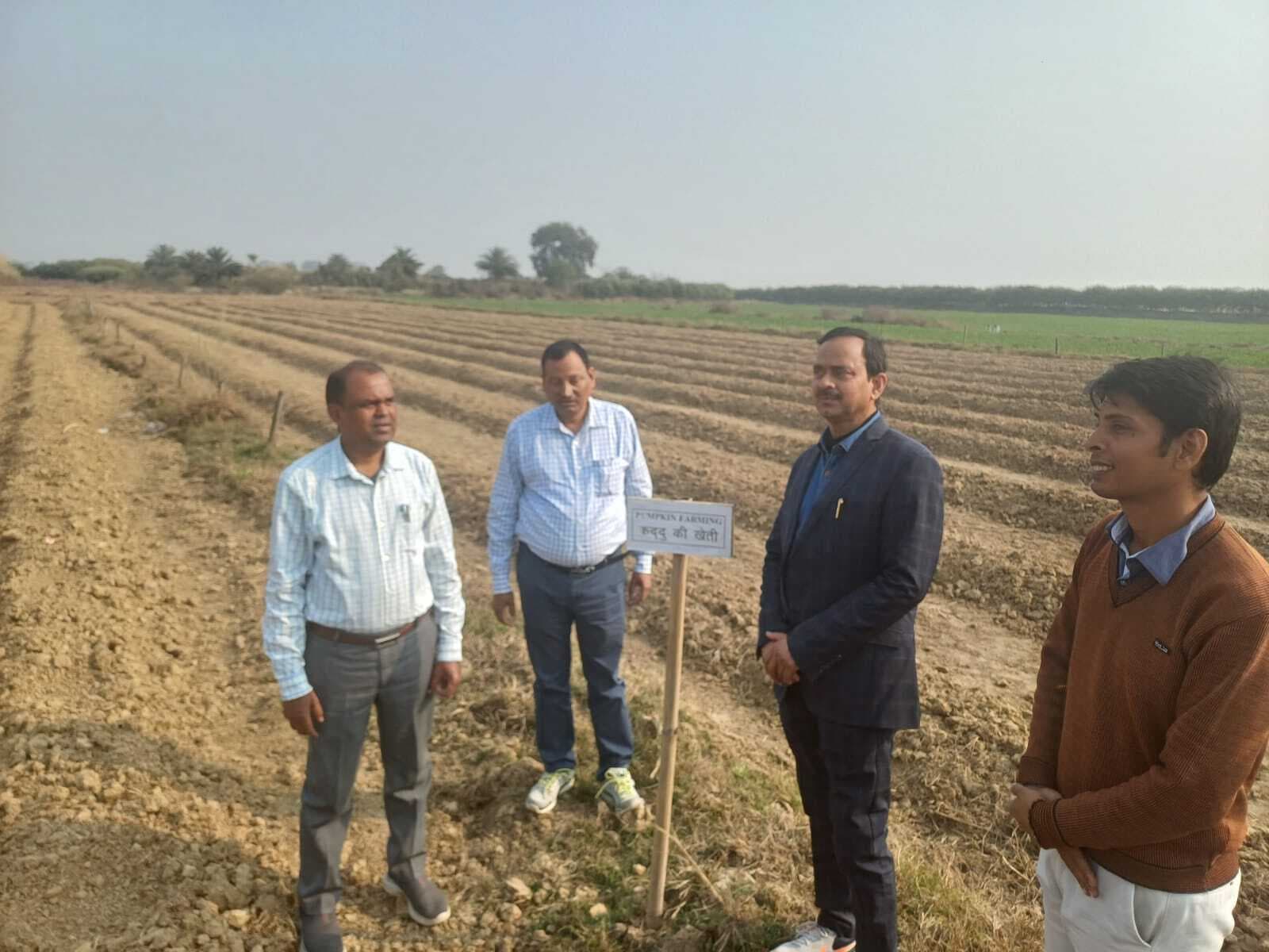 संयुक्त कृषि निदेशक ने कृषक पाठशाला, बरहरवा का लिया जायजा