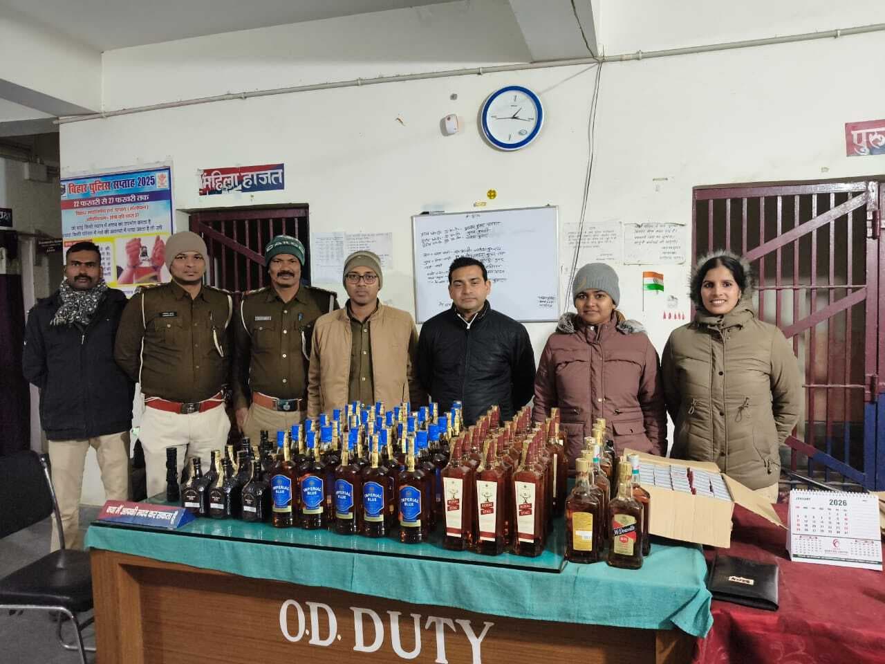 70.890 लीटर शराब के साथ तस्कर गिरफ्तार