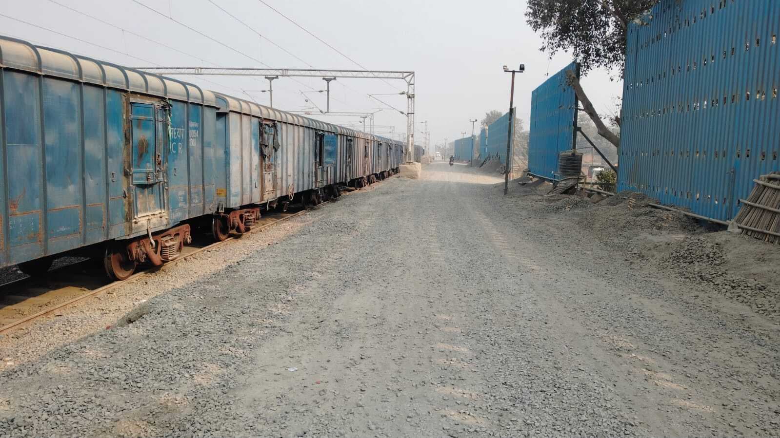 तीसरे दिन भी रेल रैक लोडिंग ठप, यार्ड में पसरा सन्नाटा