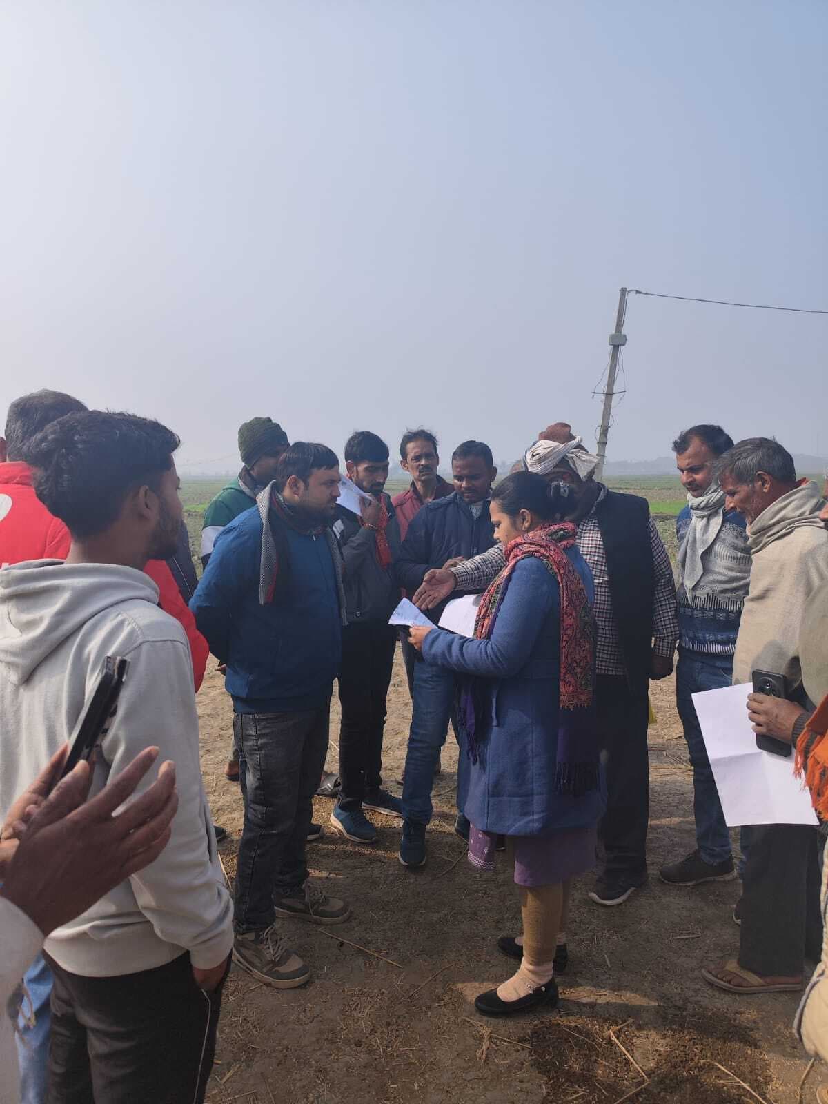 320 किसानों ने कराया केवाइसी, 250 का बना फार्मर आइडी