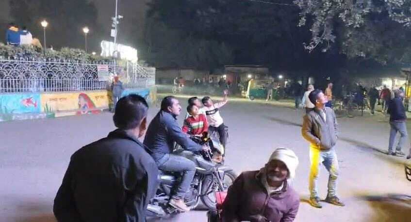 नगर क्षेत्र के चार स्थानों पर लगाया गया एलईडी टीवी, स्क्रीन पर दिखाए जा रहे सरकारी कार्यक्रम