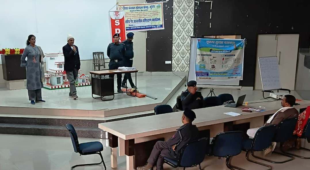 प्रशिक्षण कार्यशाला में आपदा से बचाव के सिखाए गए गुर