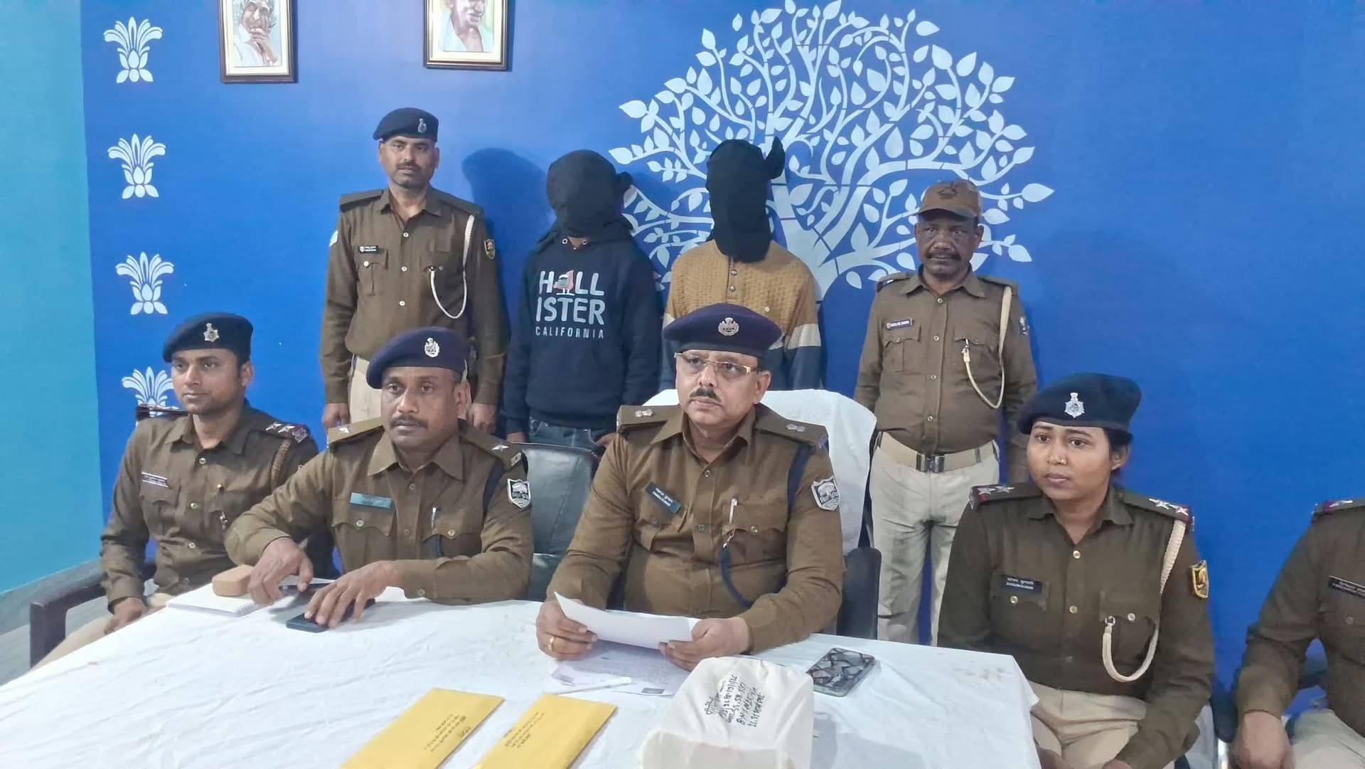 Bhagalpur news शिक्षक को मारने से पहले अपराधी गिरफ्तार