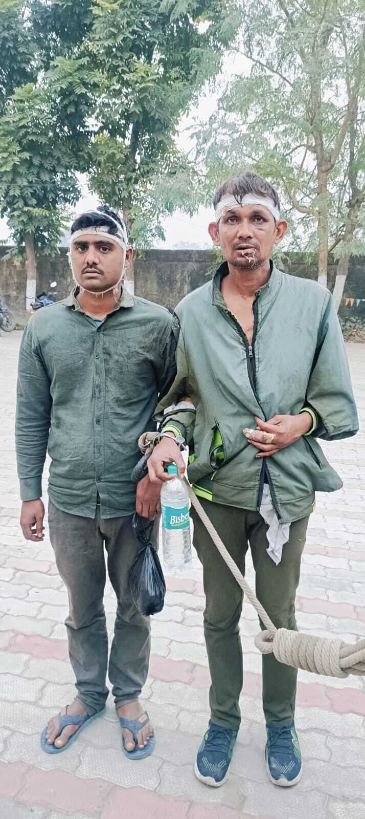 कोढ़ा गैंग का दो अपराधी पकड़ाया