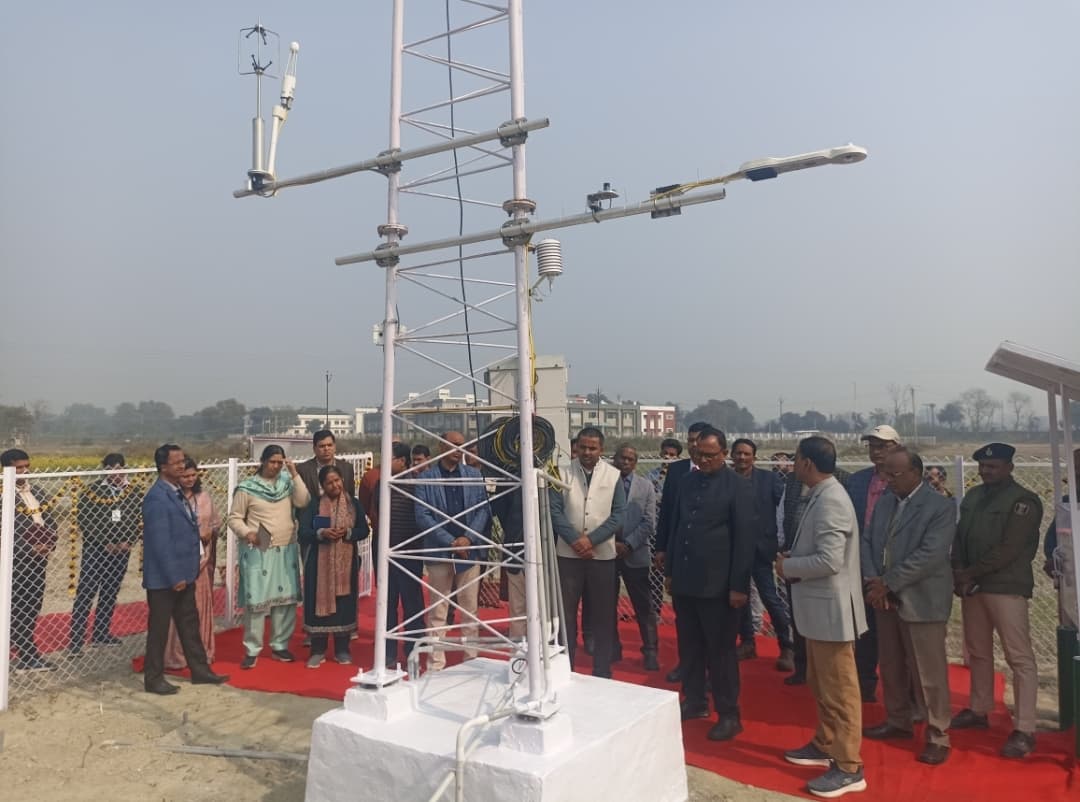 Samastipur News:जलवायु परिवर्तन के चुनौतियों से सामना करने में एडी-कोवेरियंस टॉवर की महत्वपूर्ण भूमिका : कुलपति