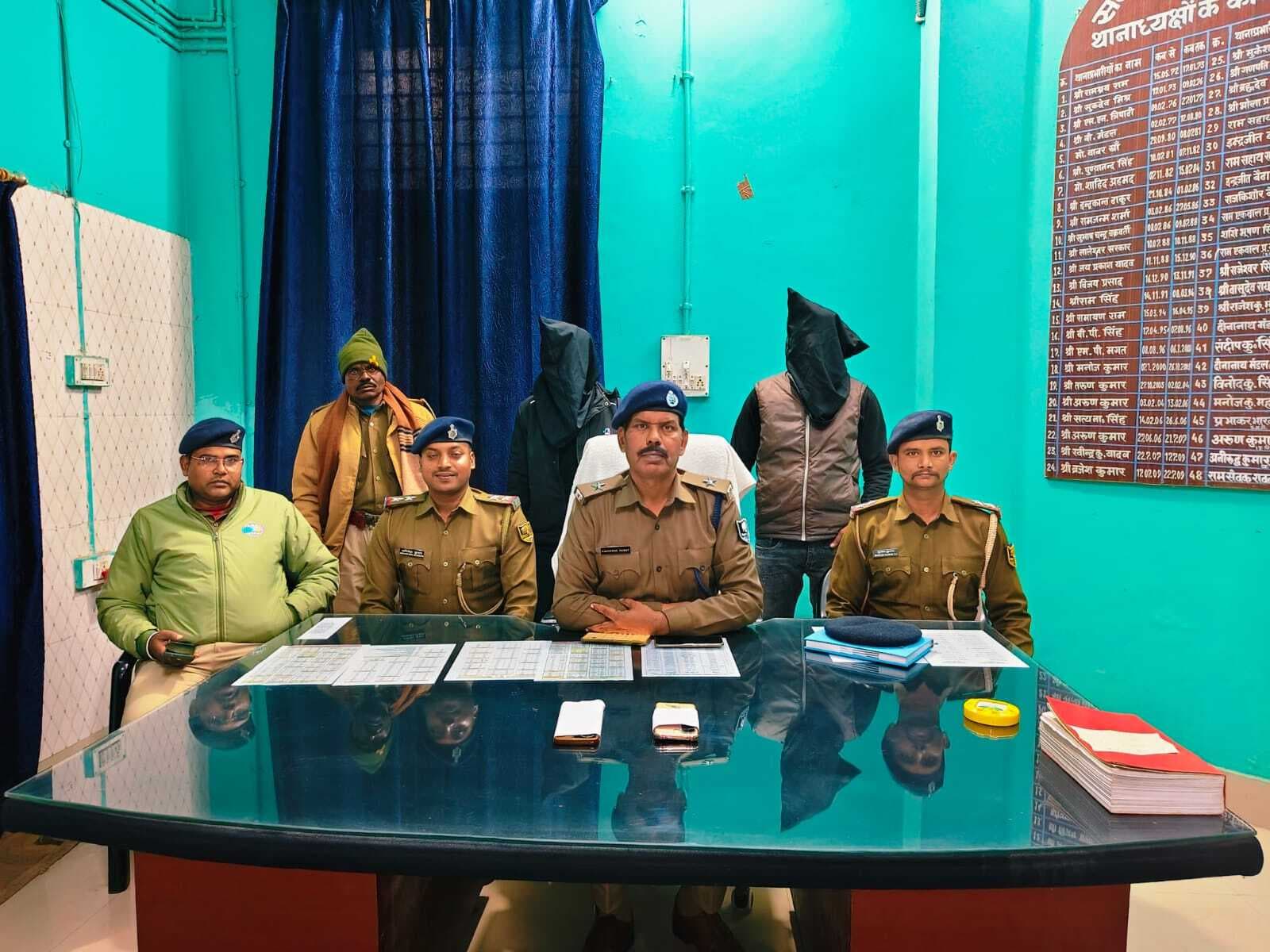 अपहृत युवक को पुलिस ने सकुशल किया बरामद, दो आरोपित गिरफ्तार