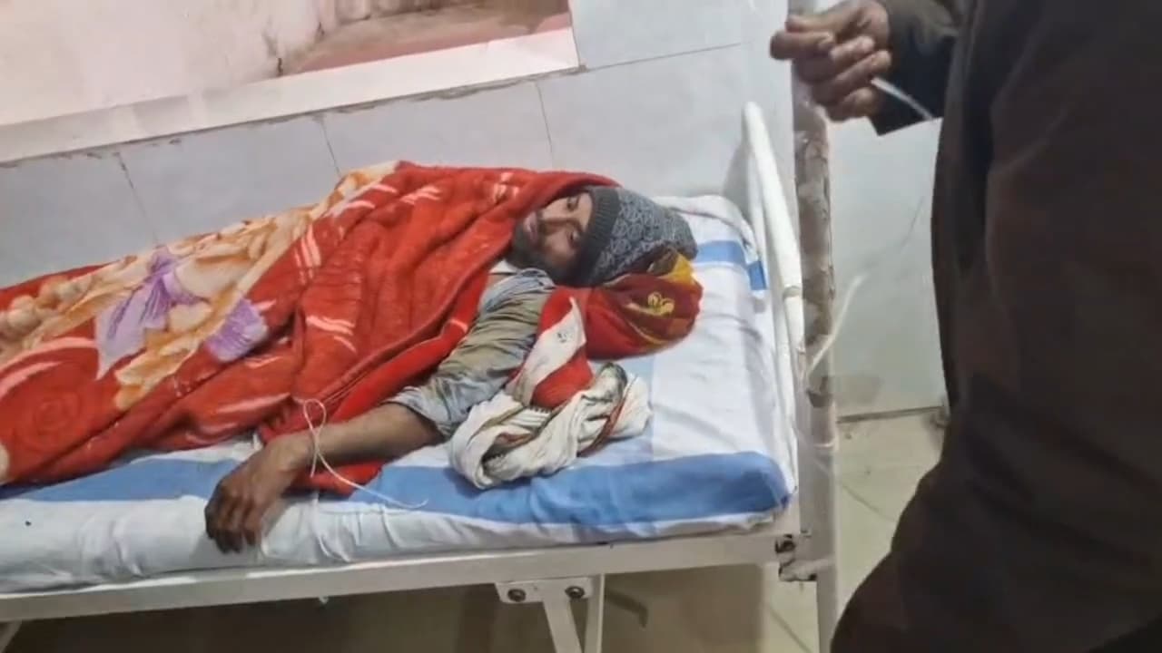 आधे दर्जन लोगों ने राजमिस्त्री को मारपीट कर किया जख्मी