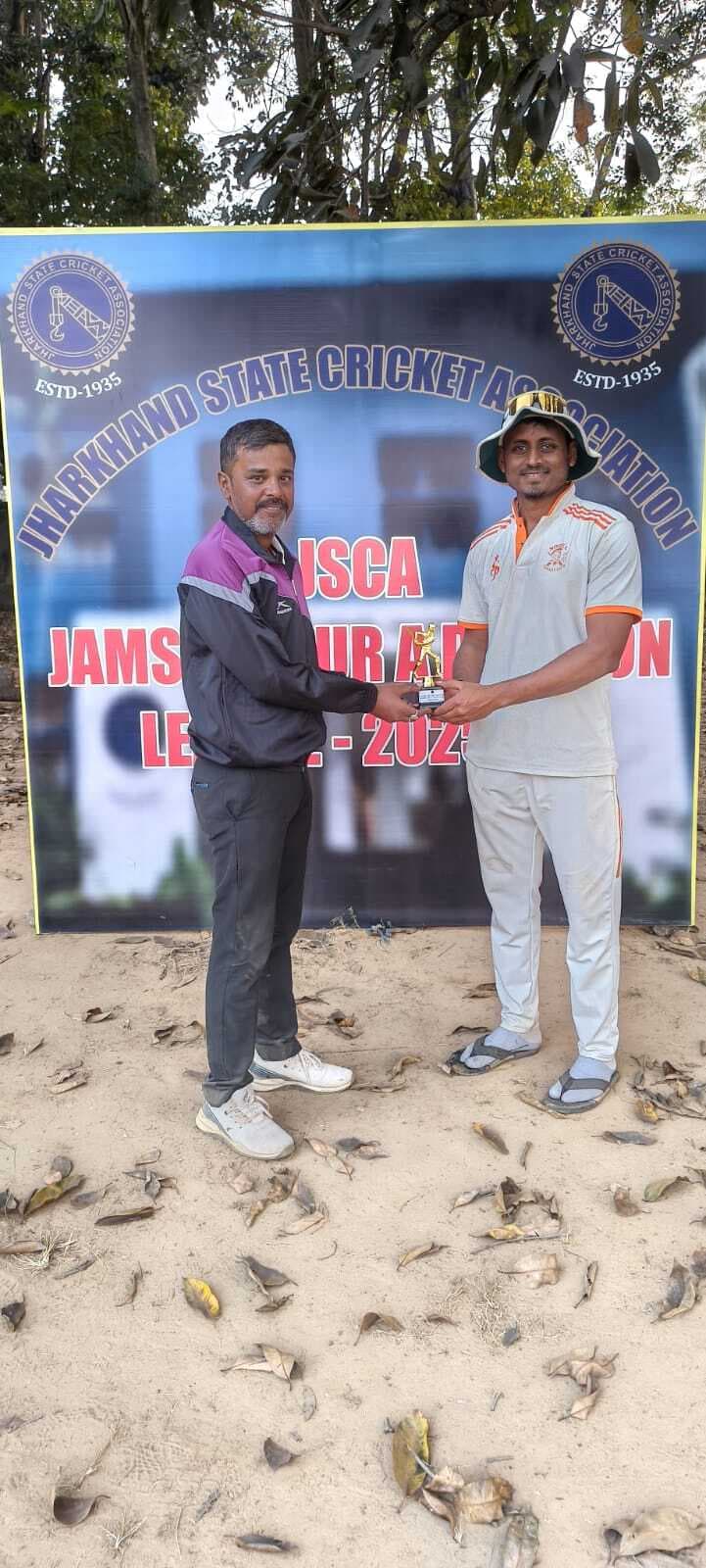 Jsca a division cricket league : विशाल व ऋषभ के शतक से नोबल क्रिकेट क्लब जीता