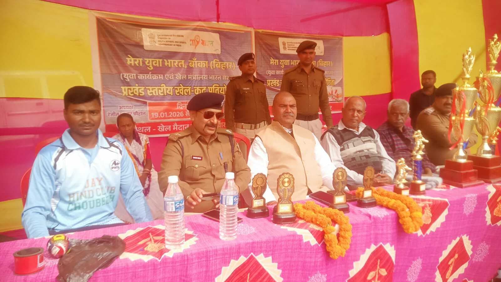 मैत्री मैच में जय हिंद क्लब ने कृष्णाडीह टीम को हराया