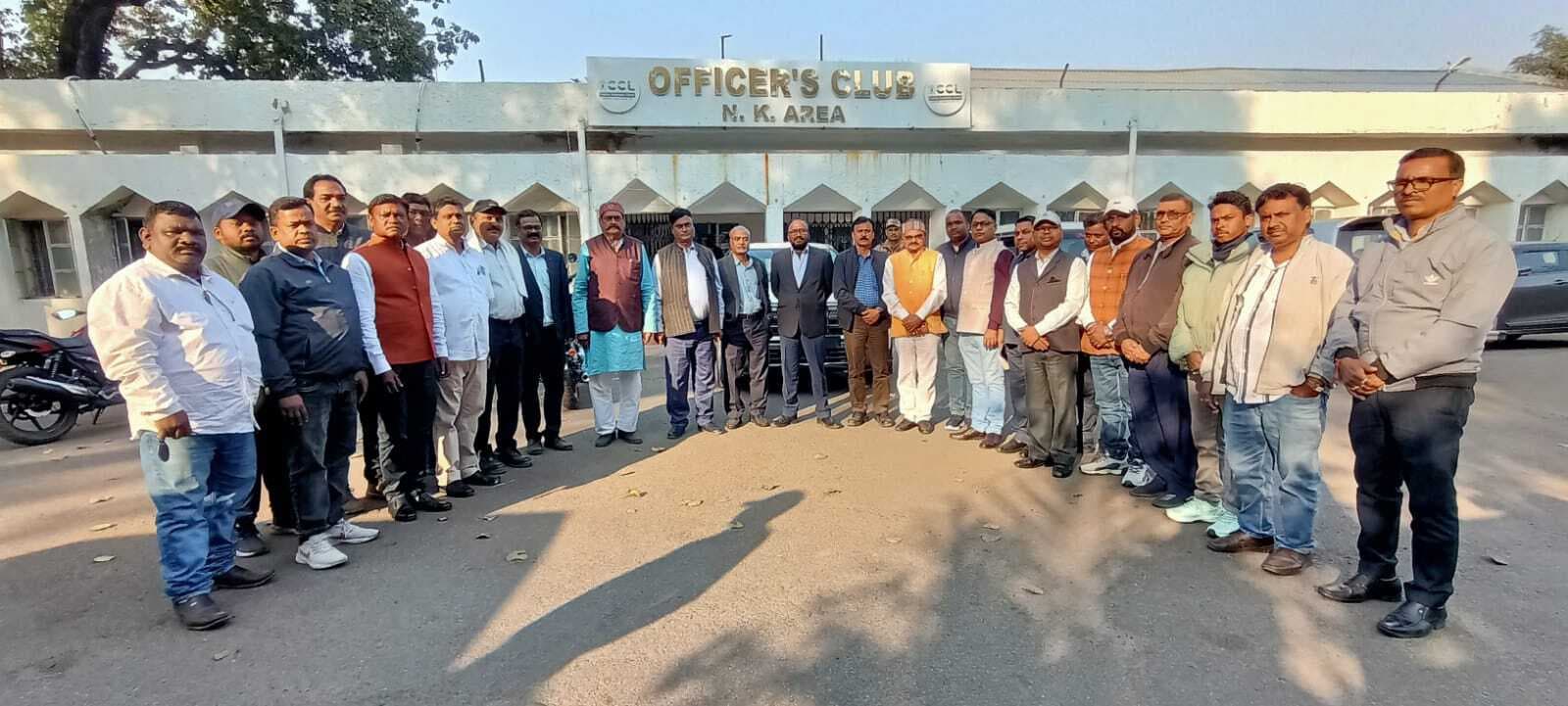 कोल फील्ड मजदूर यूनियन को आगे बढ़ाने में एनके एरिया का बड़ा योगदान : विनय