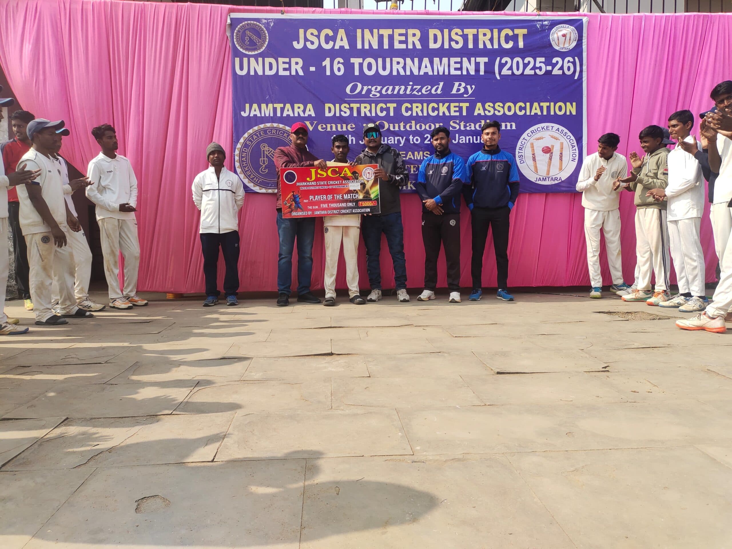 बोकारो की टीम ने लातेहार को नौ विकेट से किया पराजित