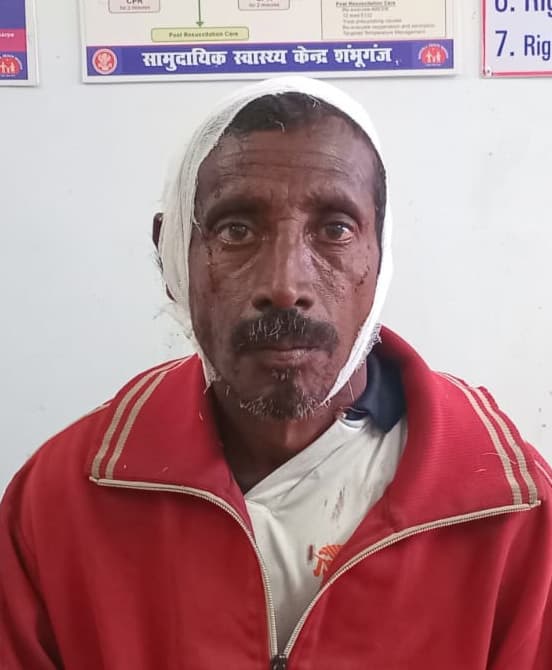 जमीन विवाद में दो पक्षों के बीच मारपीट, एक जख्मी