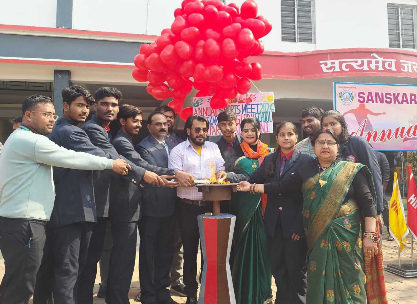 Madhubani News : संस्कार भारती ग्लोबल स्कूल में पांच दिवसीय 17 वीं वार्षिक खेल महोत्सव आयोजित