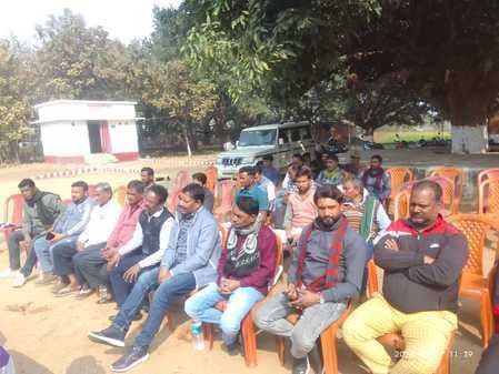 निर्धारित रास्ते से करें प्रतिमा का विसर्जन : थाना प्रभारी