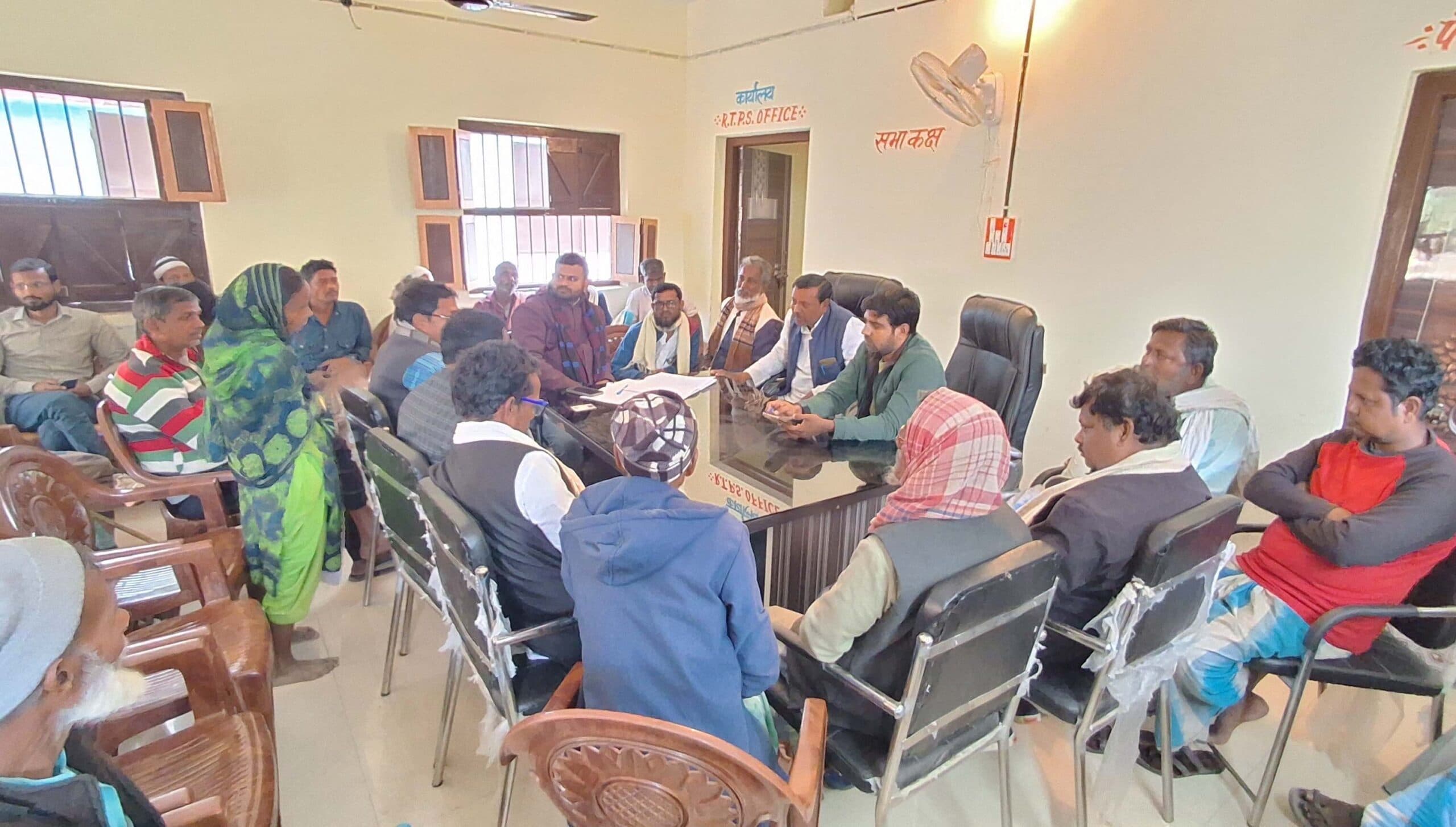 ज्ञानडोभ पंचायत में ग्रामसभा आयोजित