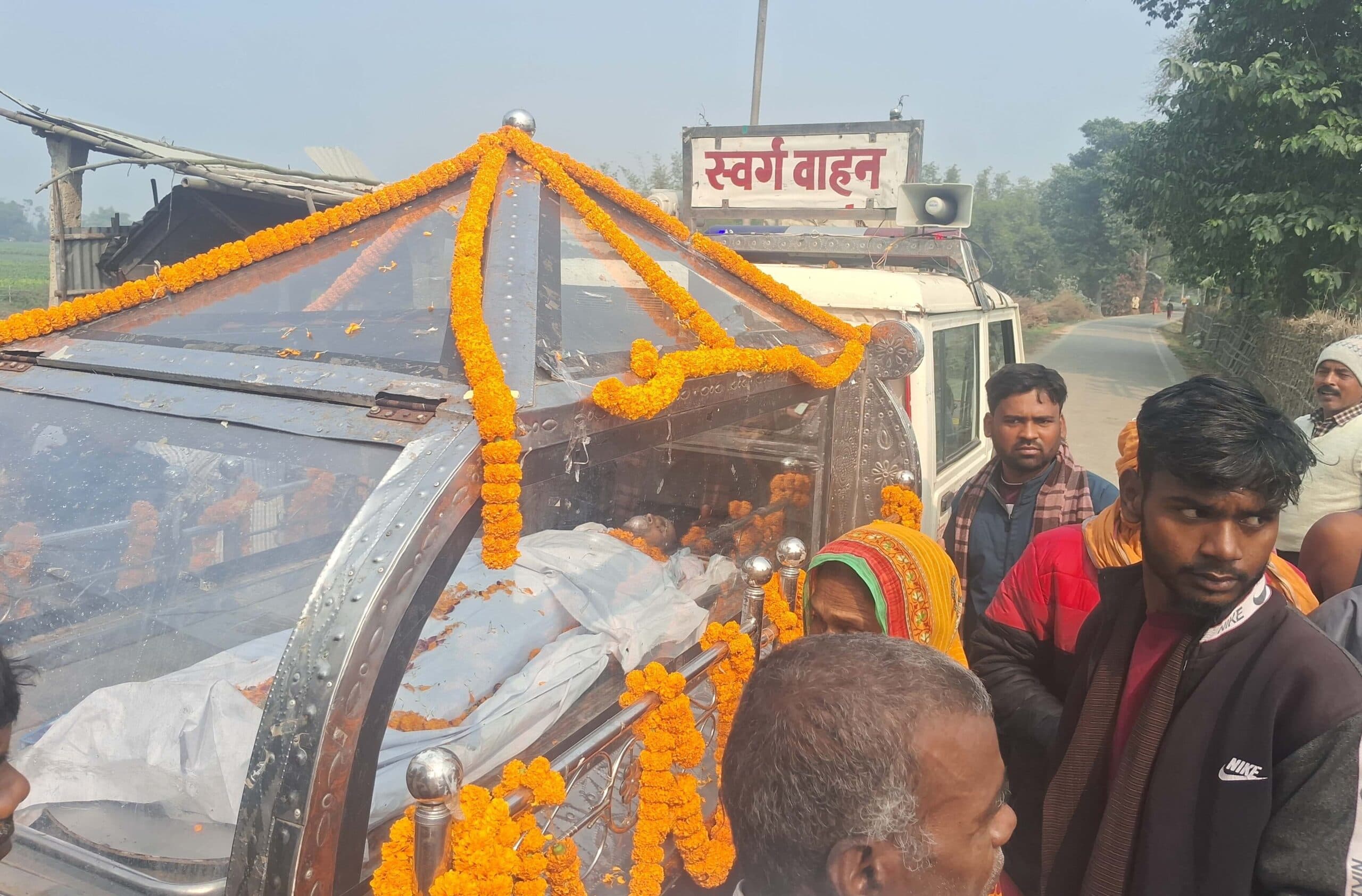 महंथ नीरज दास जी महराज का बघवा बासा में निधन