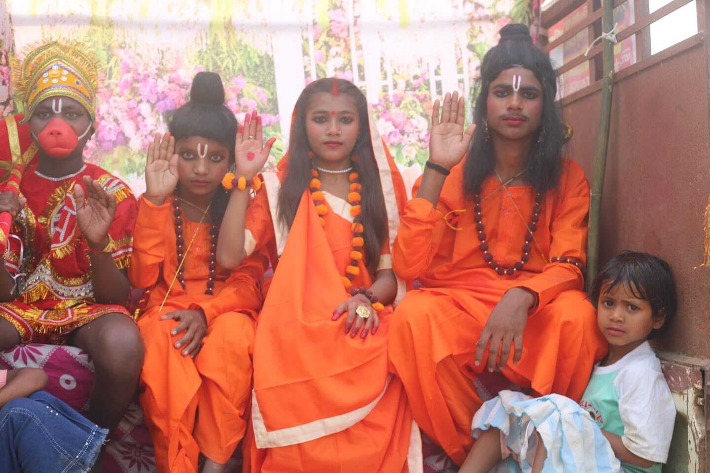 रामायण नगर में कलशयात्रा के साथ भक्ति जागरण शुरू