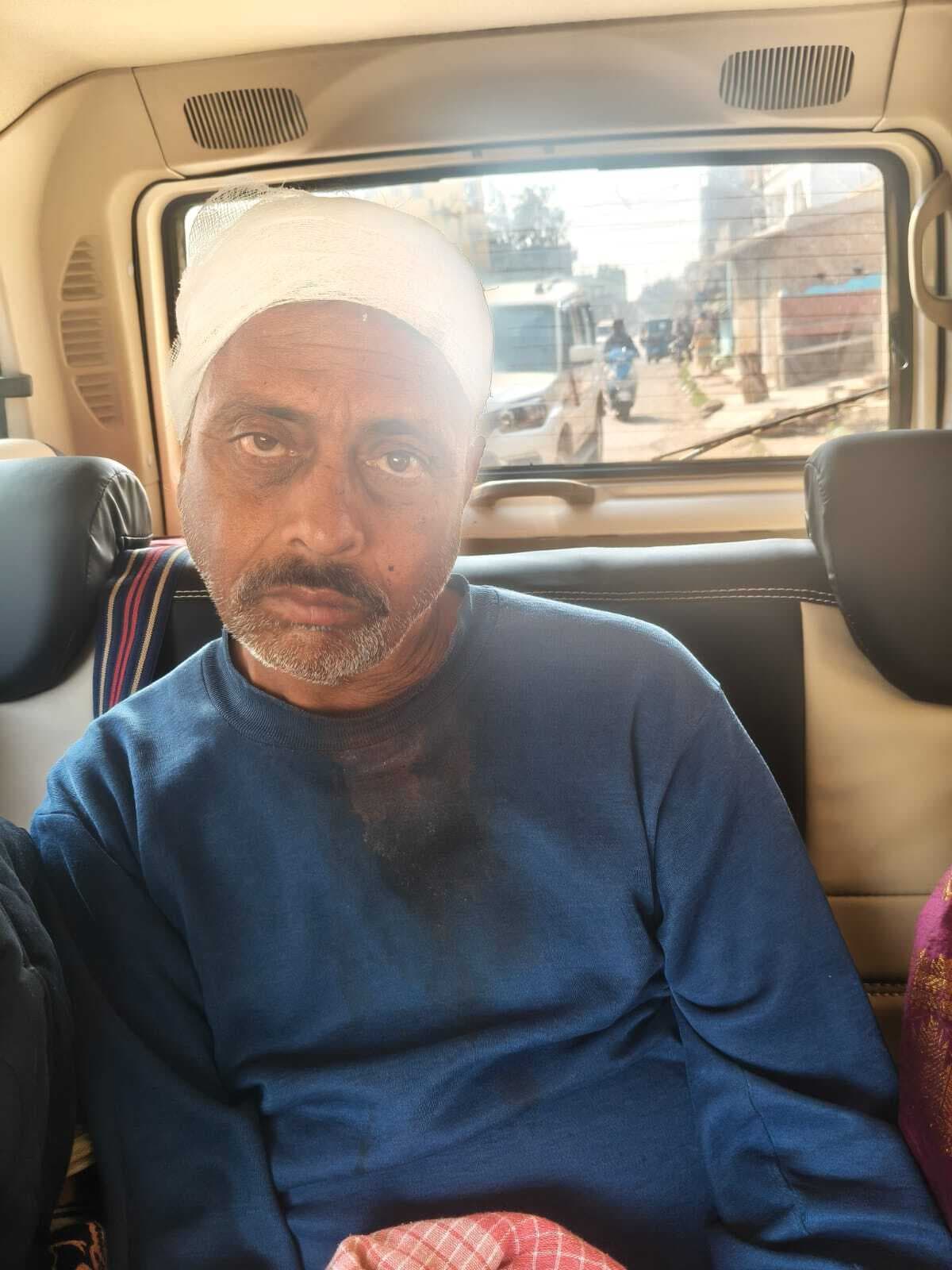 रॉड से हमला कर भाई को किया गंभीर रूप से घायल, भर्ती