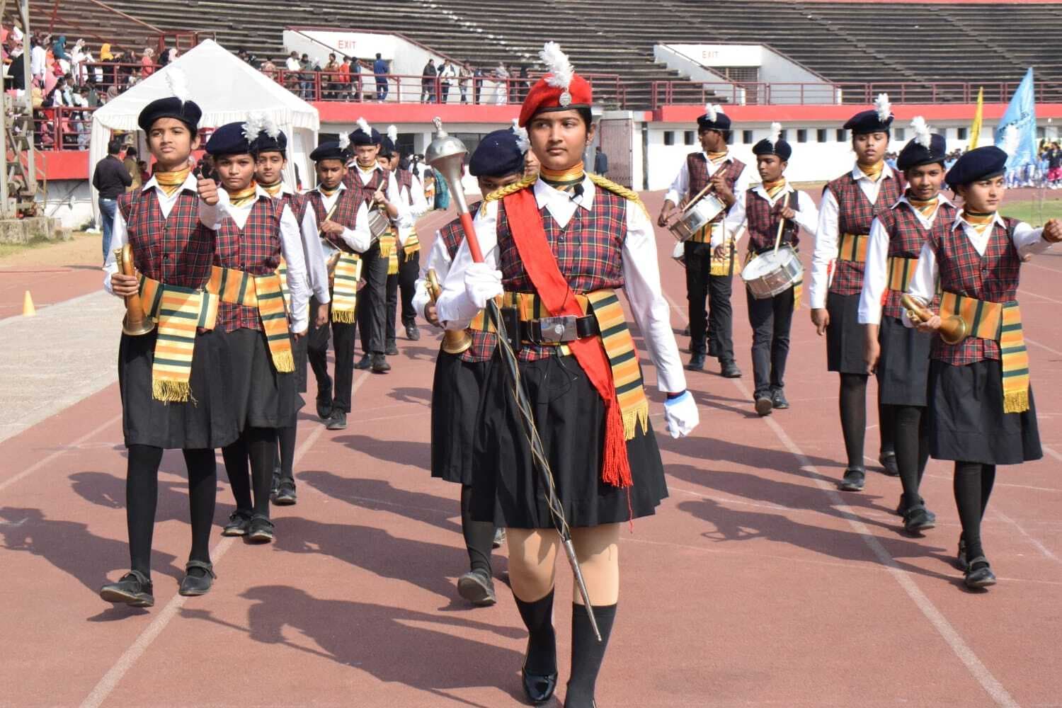 Annual sports day of kps mango at jrd : एमिटी हाउस बना ओवरऑल चैंपियन