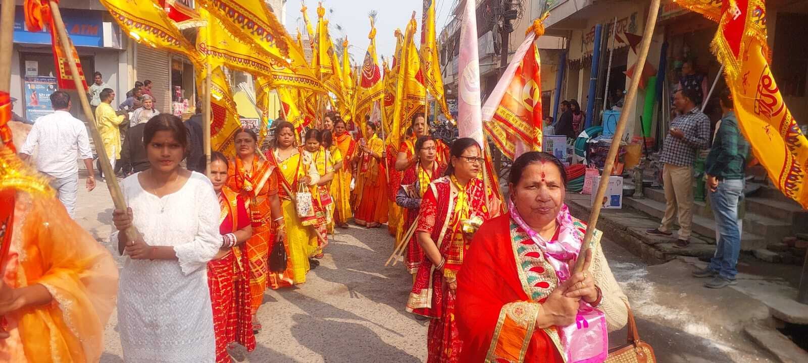श्री लक्ष्मी नारायण मारवाड़ी ठाकुरबाड़ी में मनाया गया वार्षिक प्राण प्रतिष्ठा समारोह