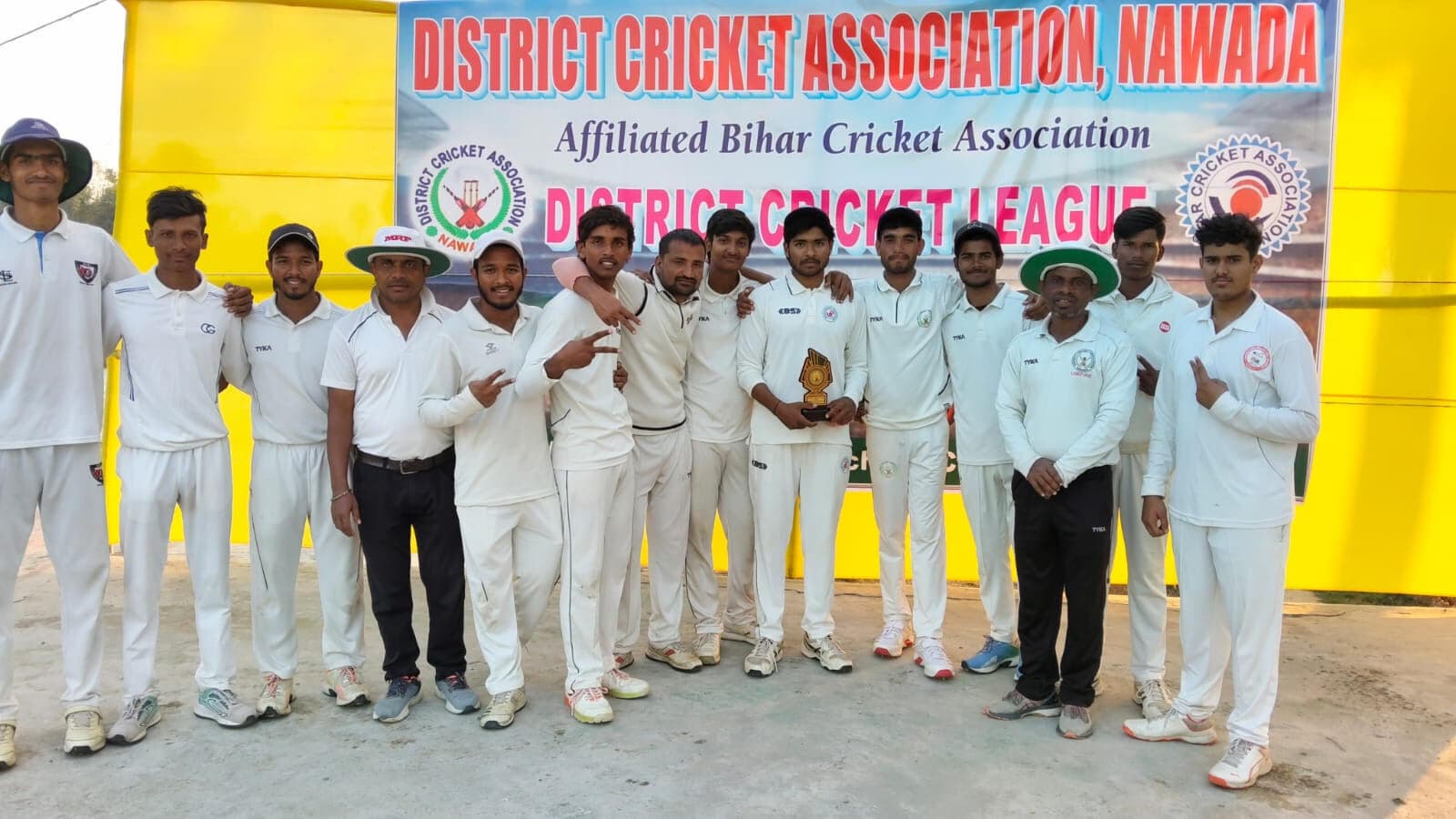 ए डिवीजन क्रिकेट लीग में नवादा ऑटोमोबाइल्स की शानदार जीत