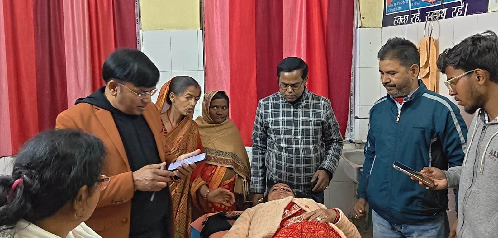 लहेरिया कट बुलेट चालक ने साइकिल सवार वृद्ध को मारी टक्कर, रेफर