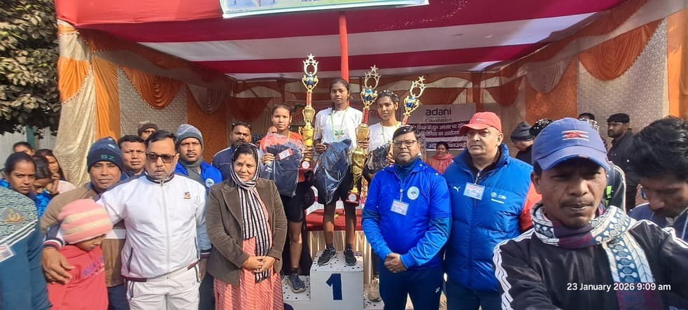 हाफ मैराथन में श्यामदेव चौड़े और शोभा कुमारी ने मारी बाजी