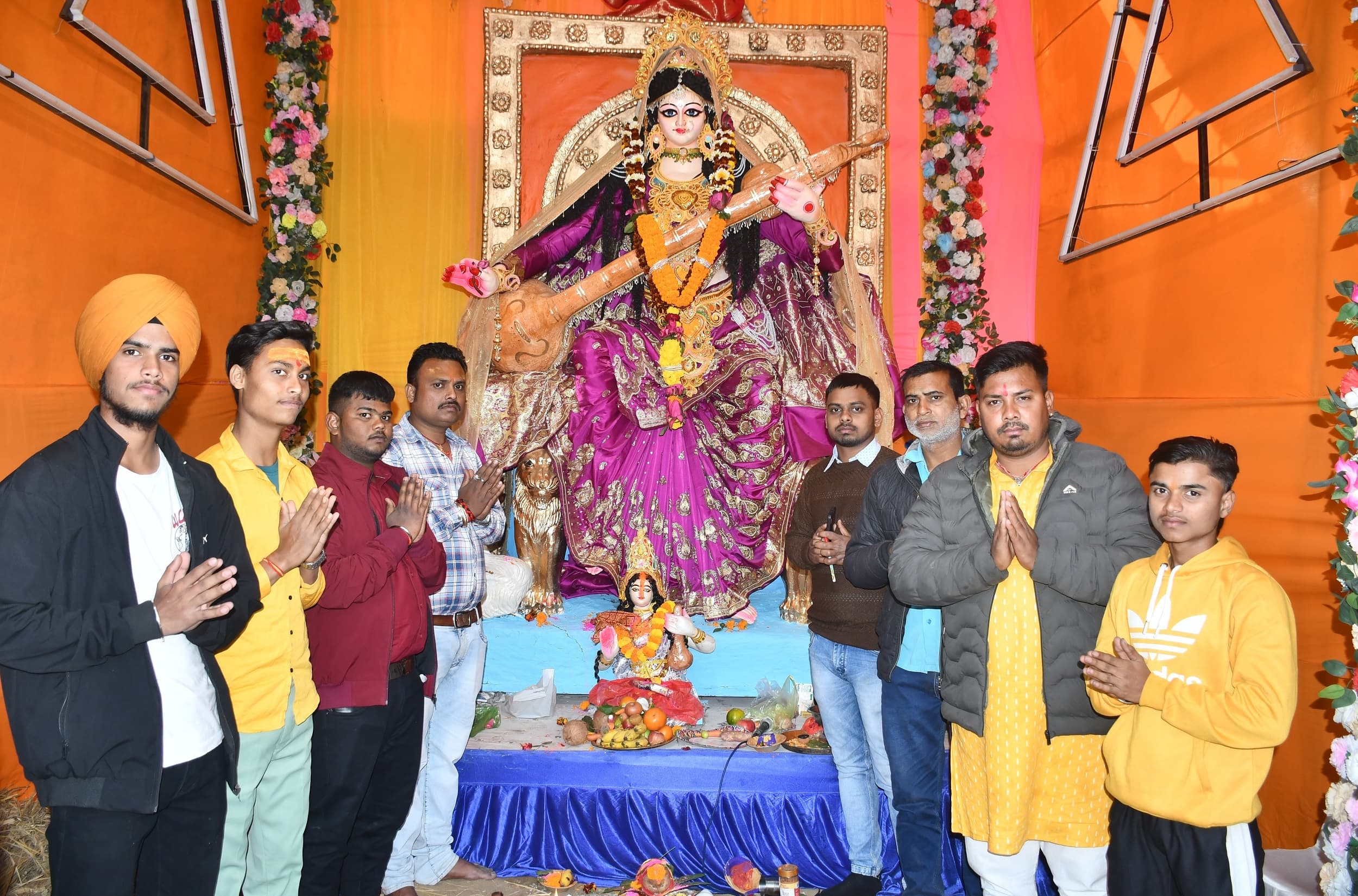 Bokaro News : बोकारो जिले में सरस्वती पूजनोत्सव की रही धूम