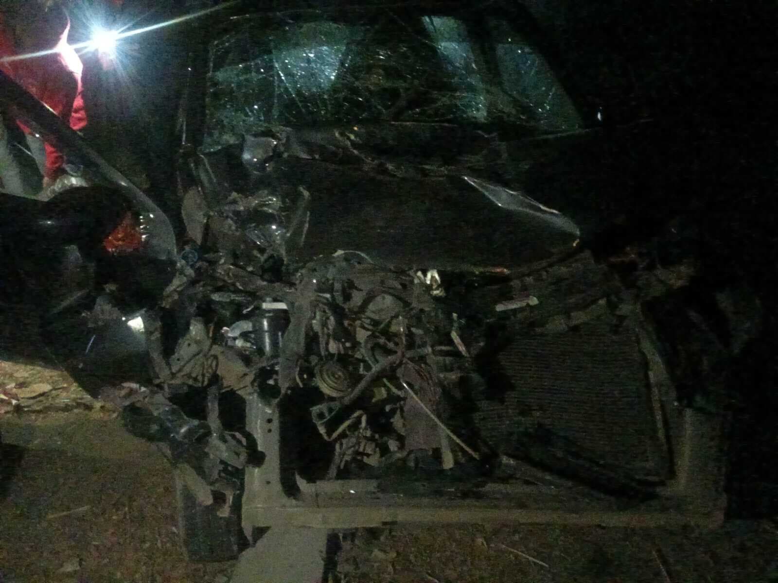 Giridih News :असंतुलित कार पेड़ से टकराई, युवक गंभीर रूप से घायल