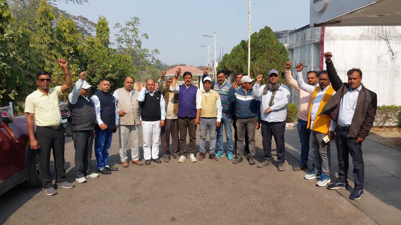 एनके एरिया में 12 फरवरी की हड़ताल को सफल बनाने का निर्णय