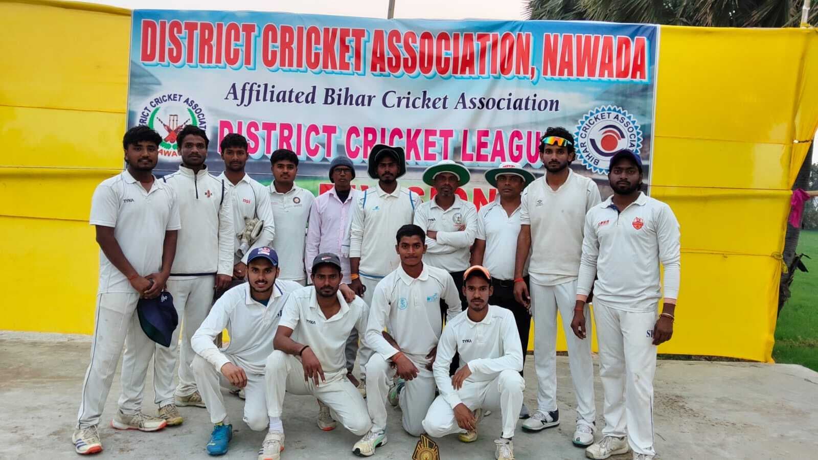 कादिरगंज ने प्रिंसिपल क्लब को 116 रनों से हराया