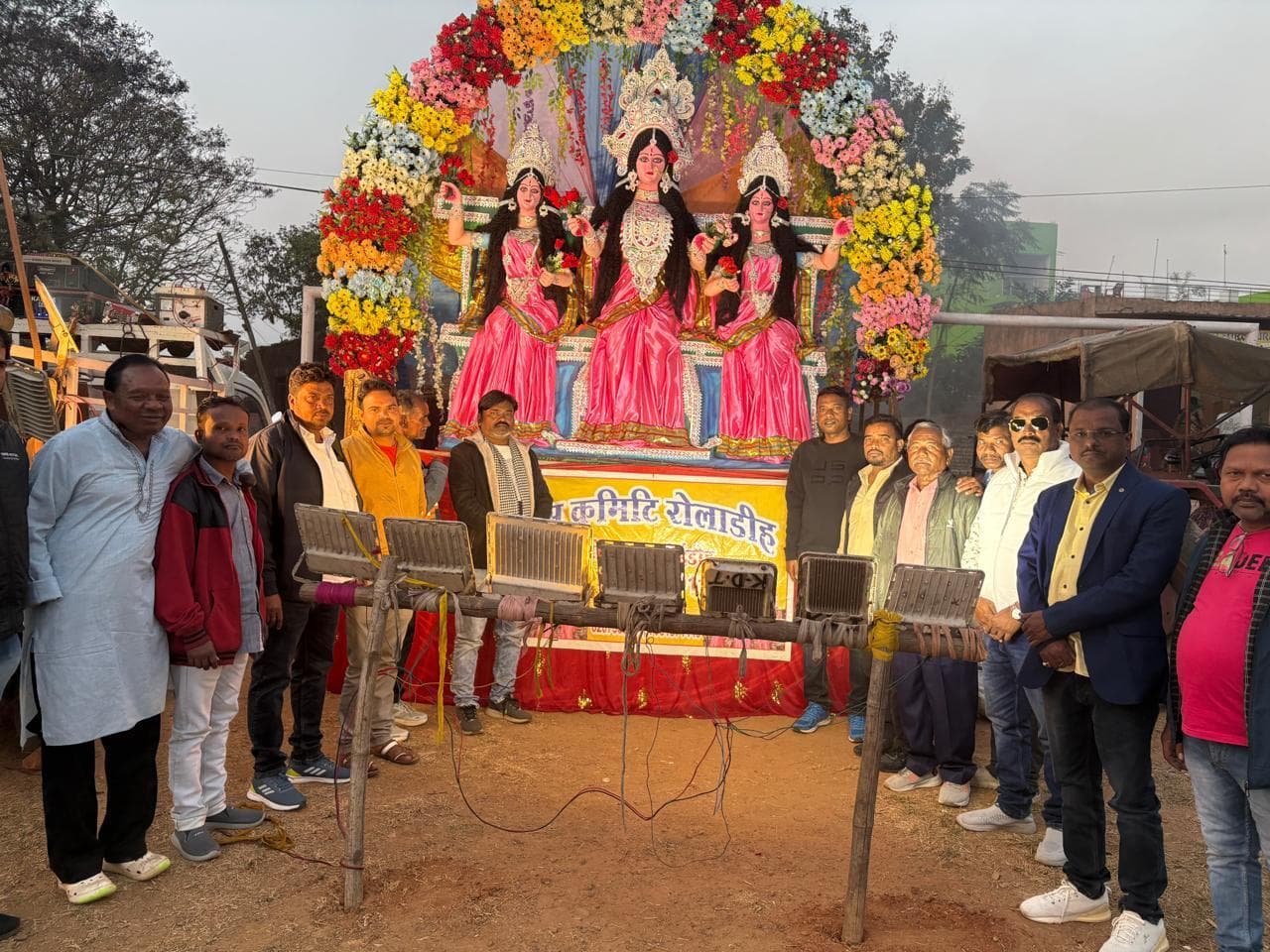 Jamshedpur News : रोलाडीह की टुसू प्रतिमा को मिला प्रथम पुरस्कार