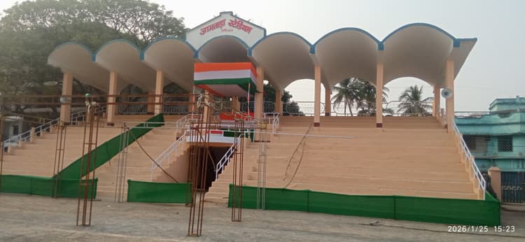 गांधी मैदान सज धज कर तैयार, मंत्री डॉ इरफान अंसारी करेंगें झंडोत्तोलन