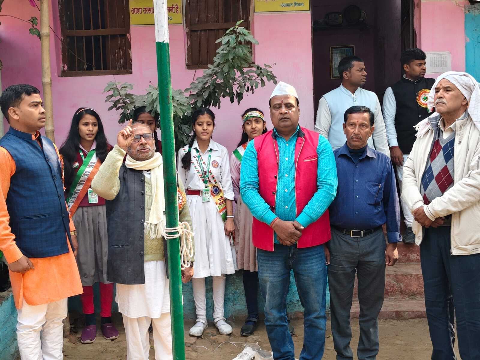 Samastipur News:गणतंत्र दिवस पर देशभक्ति के रंग में रंगा क्षेत्र