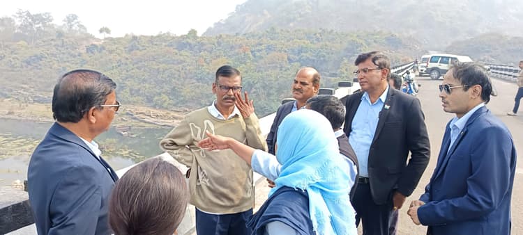 Bokaro News : केंद्रीय मंत्रालय के डिप्टी डायरेक्टर ने किया दामोदा कोलियरी का निरीक्षण