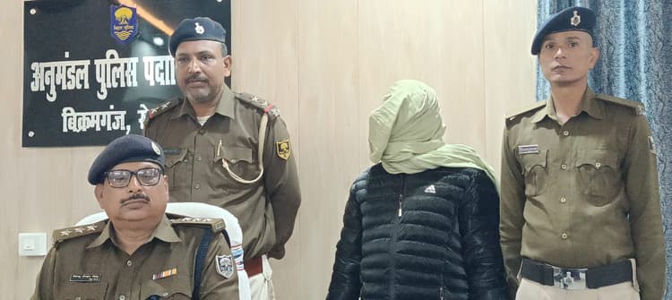 बिक्रमगंज से चोरी हुआ ट्रैक्टर राजस्थान में बरामद, आरोपित गिरफ्तार