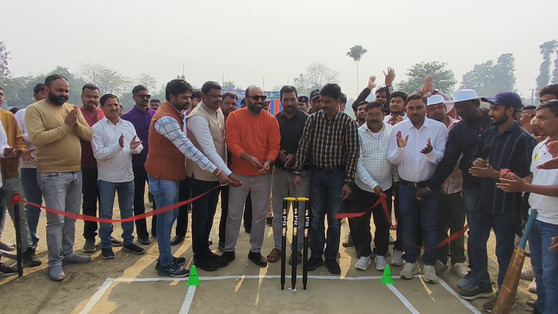 गढ़बनैली स्पोर्ट्स एसोसिएशन के क्रिकेट टूर्नामेंट का उदघाटन मैच ठाकुर 11 ने जीता