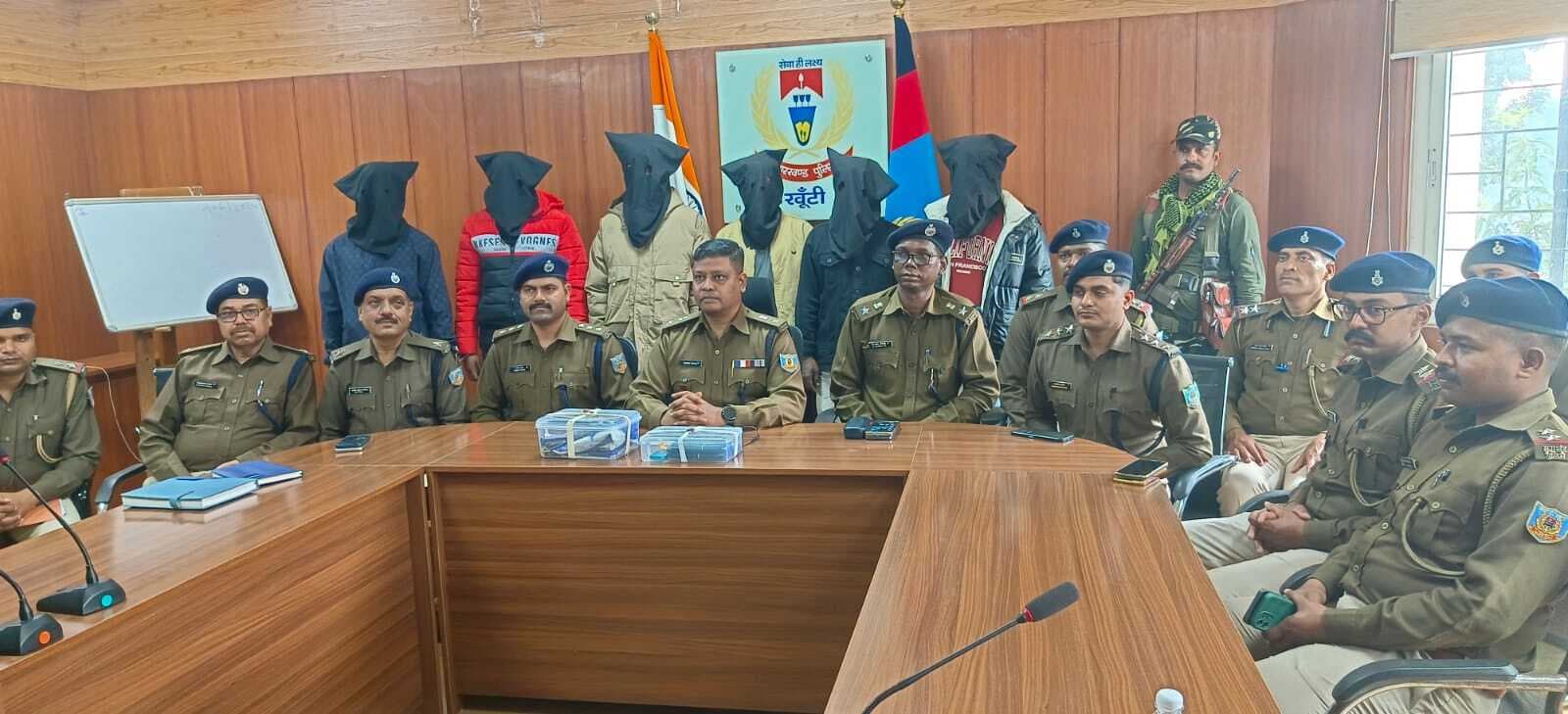 पड़हा राजा सोमा मुंडा हत्याकांड के शूटर्स सहित छह और आरोपी गिरफ्तार