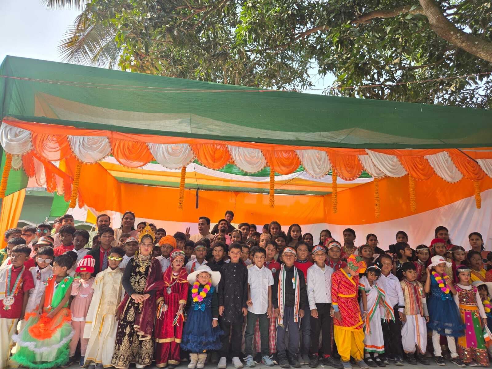 गैप डिफेंस स्कूल में सांस्कृतिक कार्यक्रम आयोजित