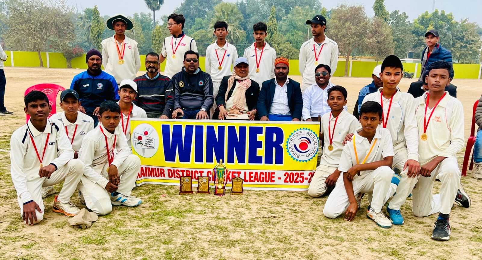 सब जूनियर क्रिकेट लीग का खिताब दीव क्रिकेट क्लब ने जीता