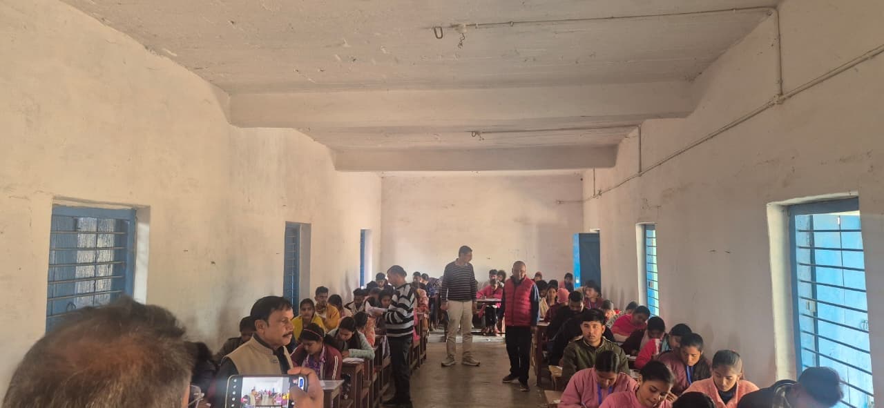 स्नातक पार्ट वन की परीक्षा में 11 परीक्षार्थी रहे अनुपस्थित