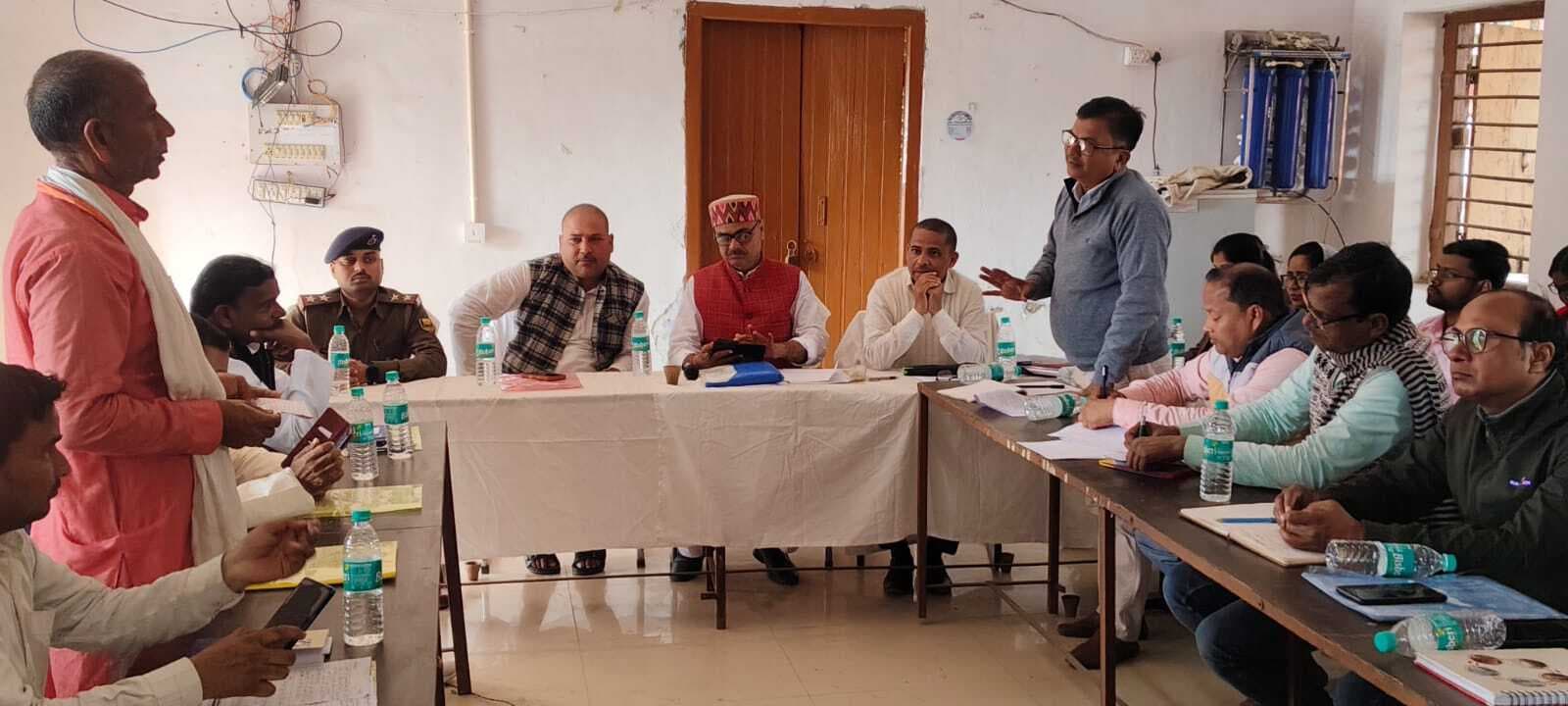 बीस सूत्री कार्यान्वयन समिति की हुई बैठक