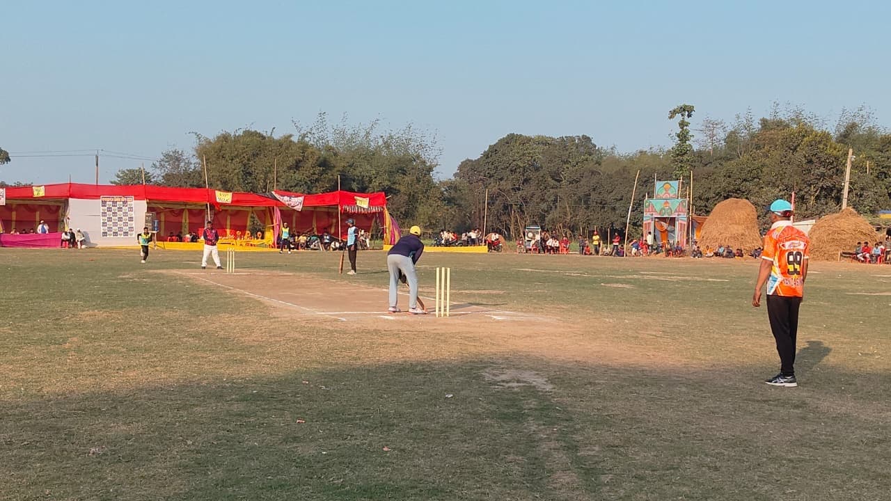 गणपतगंज क्रिकेट लीग 2026 के दूसरे मैच में सहरसा ने आठ विकेट से दर्ज की जीत