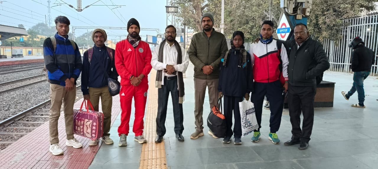 जामताड़ा से दो खो-खो खिलाड़ी हरियाणा के लिए रवाना