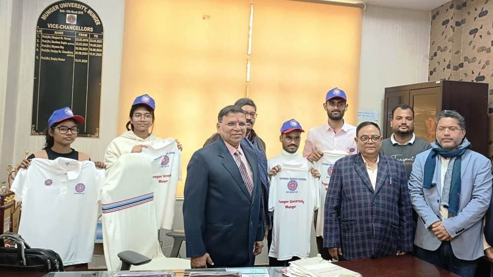 भागलपुर में एमयू के 4 स्वंयसेवक राष्ट्रीय एकता शिविर में होंगे शामिल