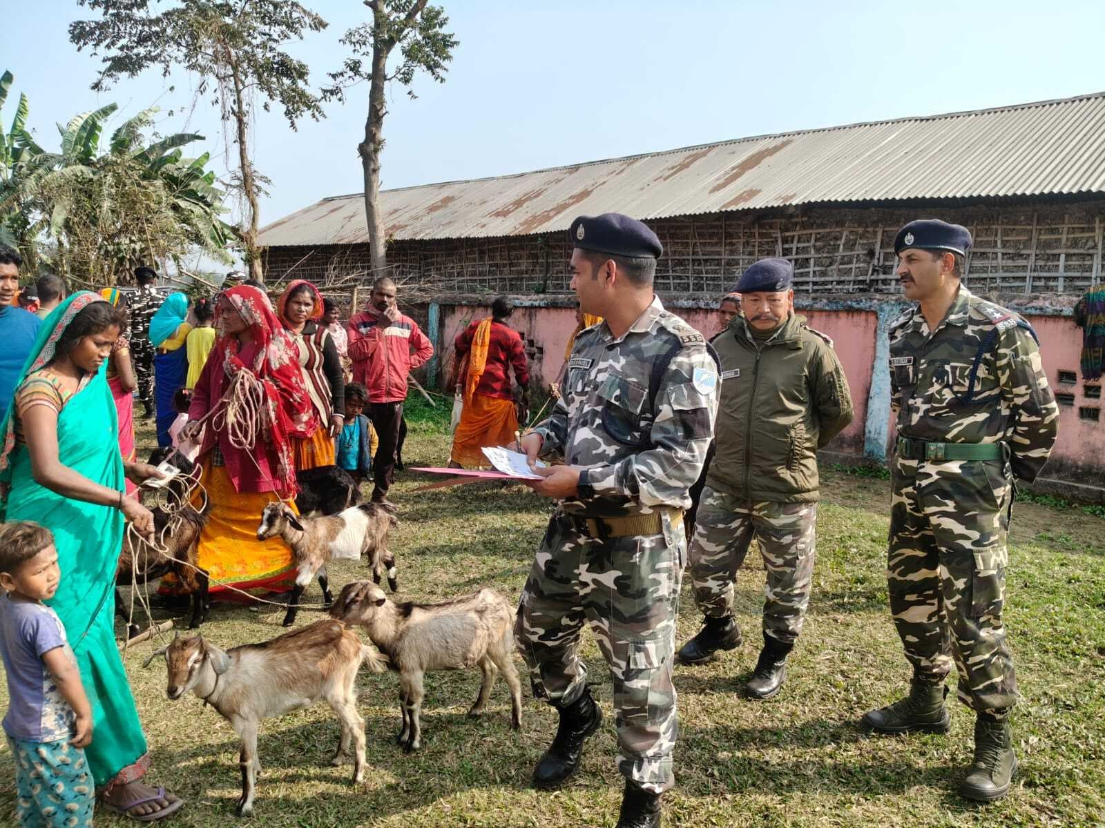 पशु चिकित्सा शिविर का आयोजन