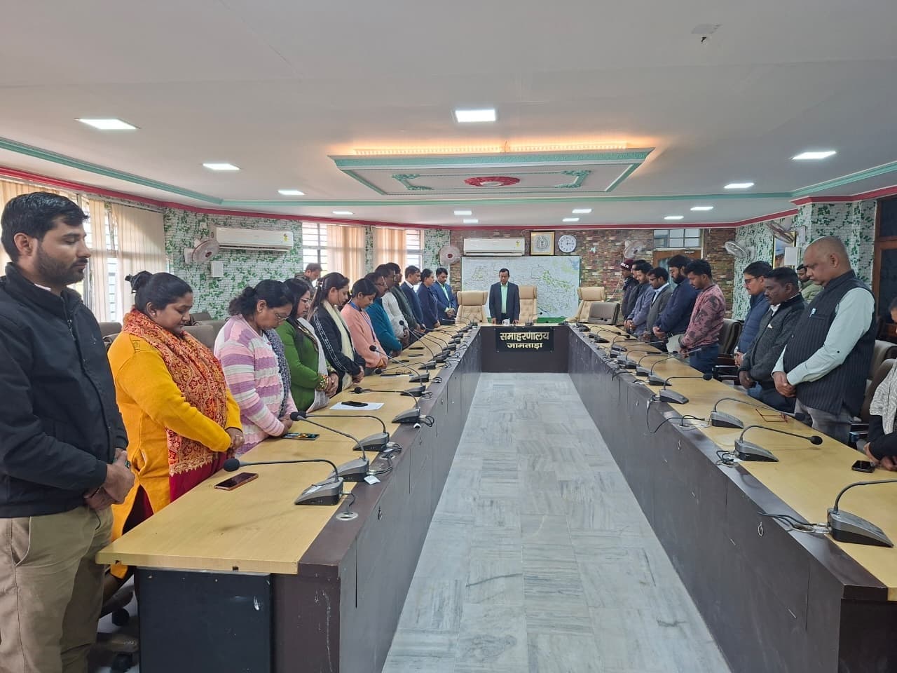 समाहरणालय में वीर शहीदों को किया गया याद