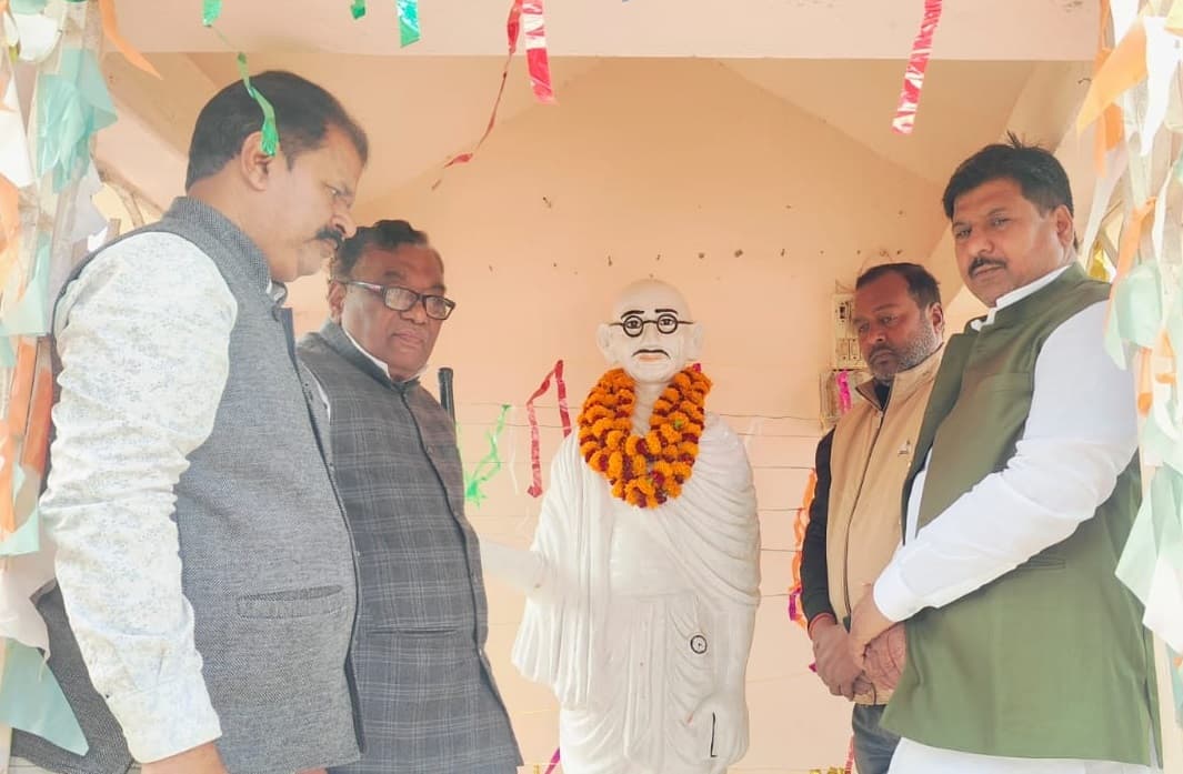 महात्मा गांधी की पुण्यतिथि को मनाया गया शहीद दिवस के रूप में