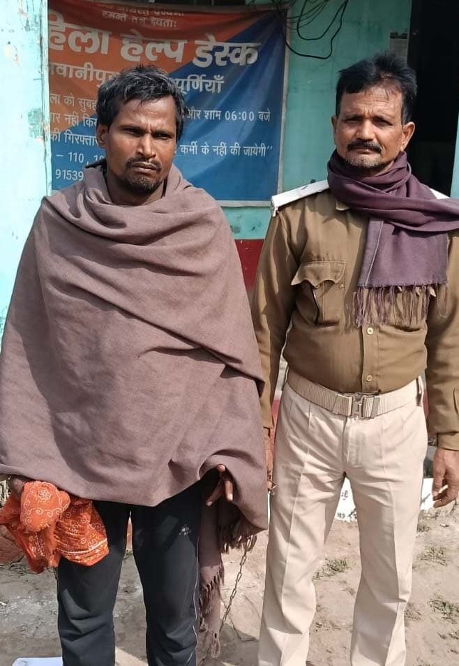 16 लीटर शराब के साथ पुराना दागी गिरफ्तार